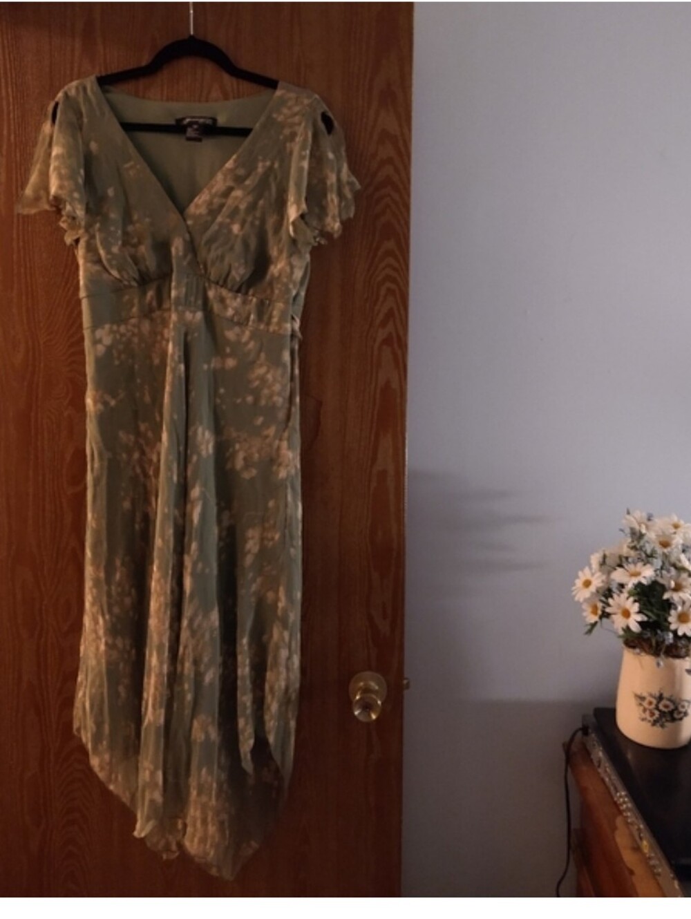 Silk Floral Dress Size 12